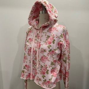 LoveShackFancy x Bandier Cropped Hoodie